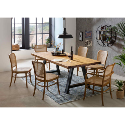 Tisch 200x100 cm, recyceltes Teak