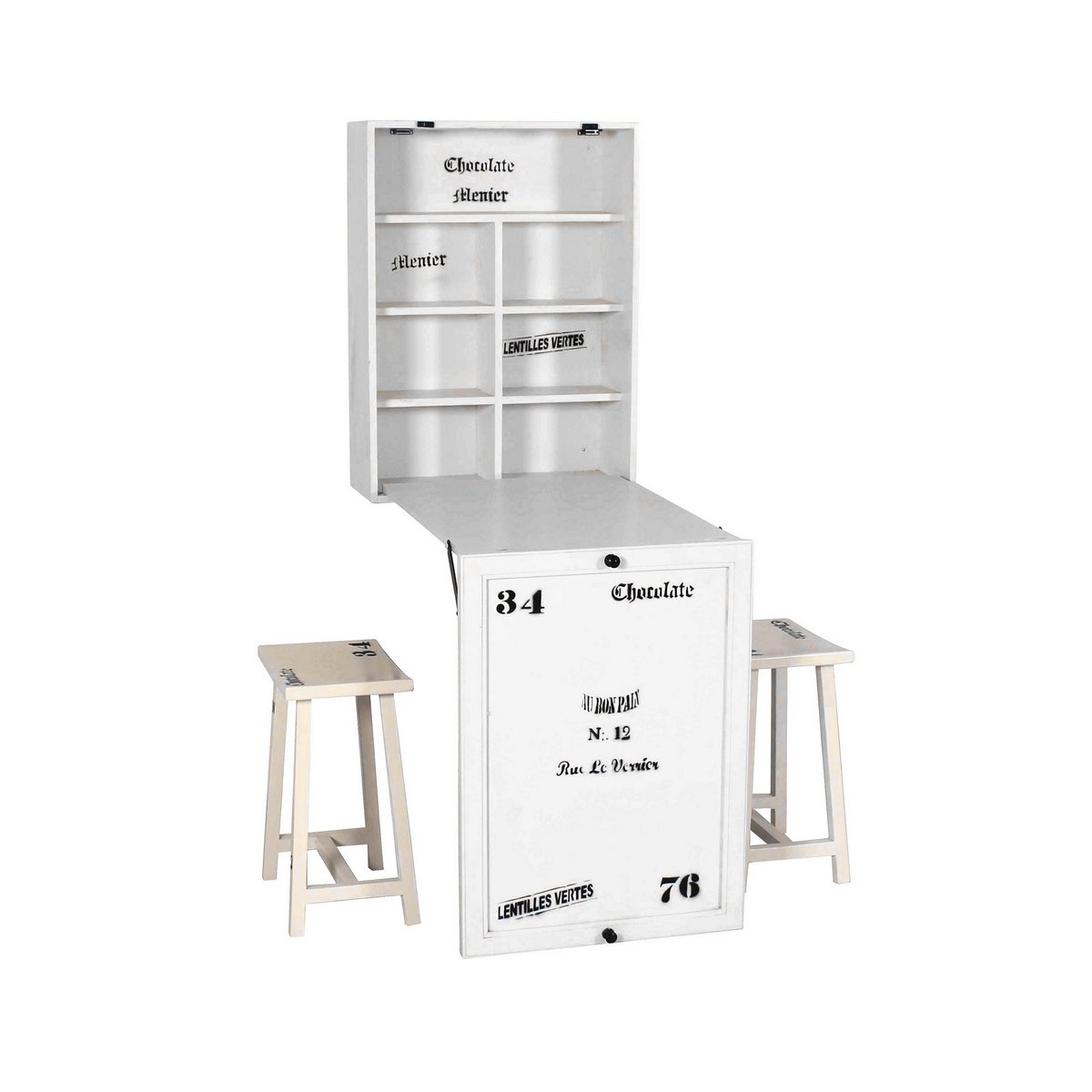 Klapptisch mit 2 Hockern