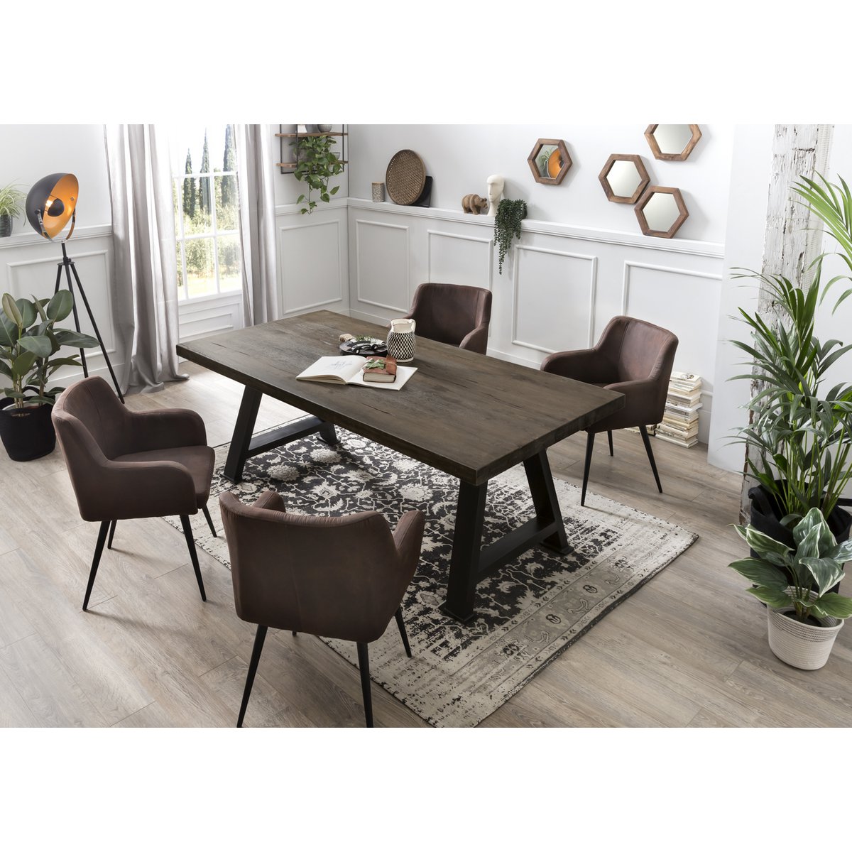 Tischgestell antikschwarz