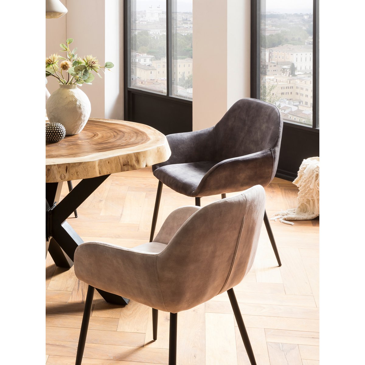 Armlehnstuhl, 2er-Set