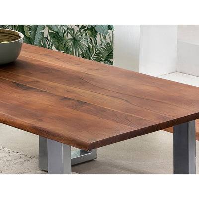 Tisch 160 x 85 cm mit Baumkante wie gewachsen