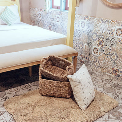 Aufbewahrungskorb TANIMBAR aus Wasserhyazinthe