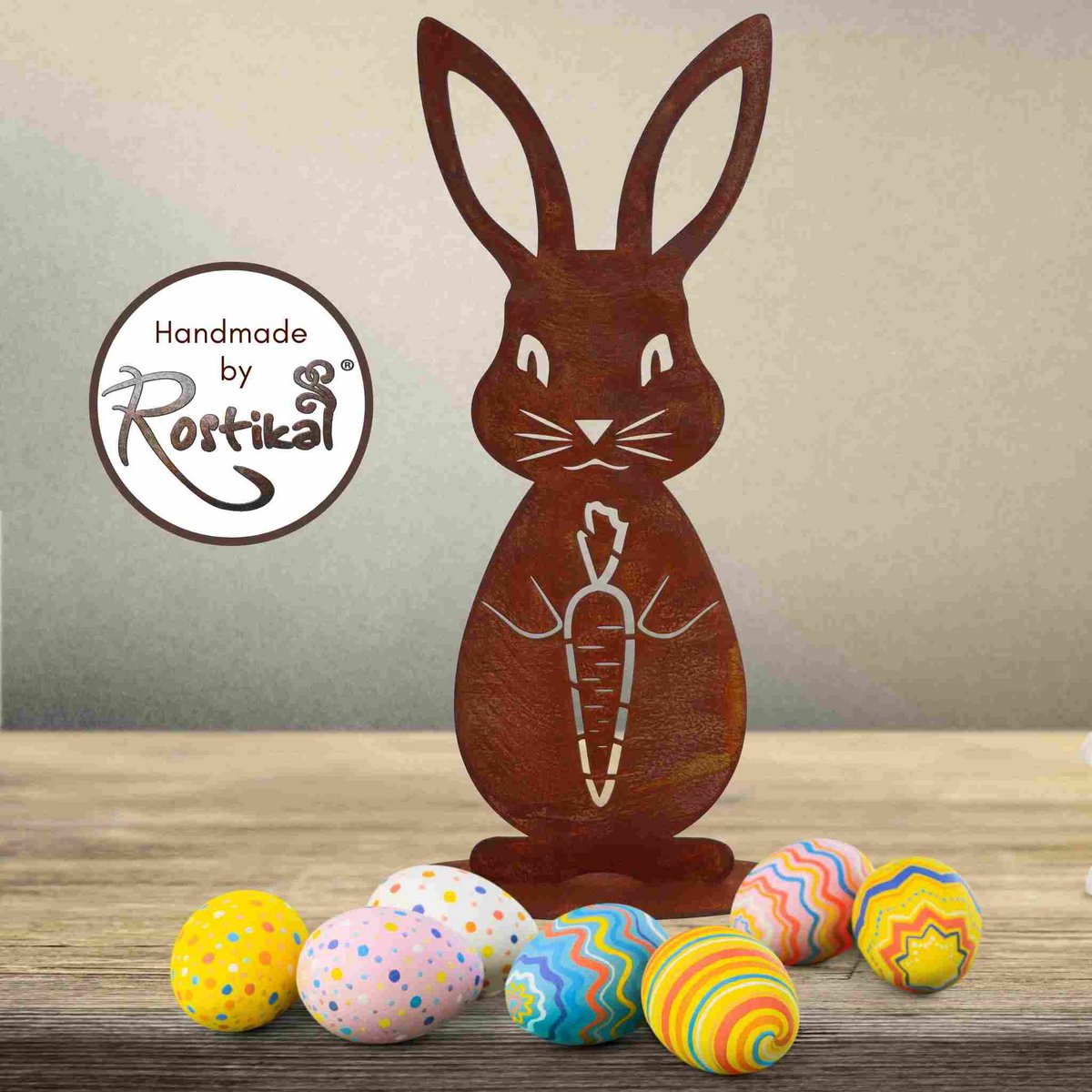 Karla Karotte – Garten Deko Kaninchen