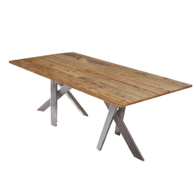 Tischgestell antiksilber