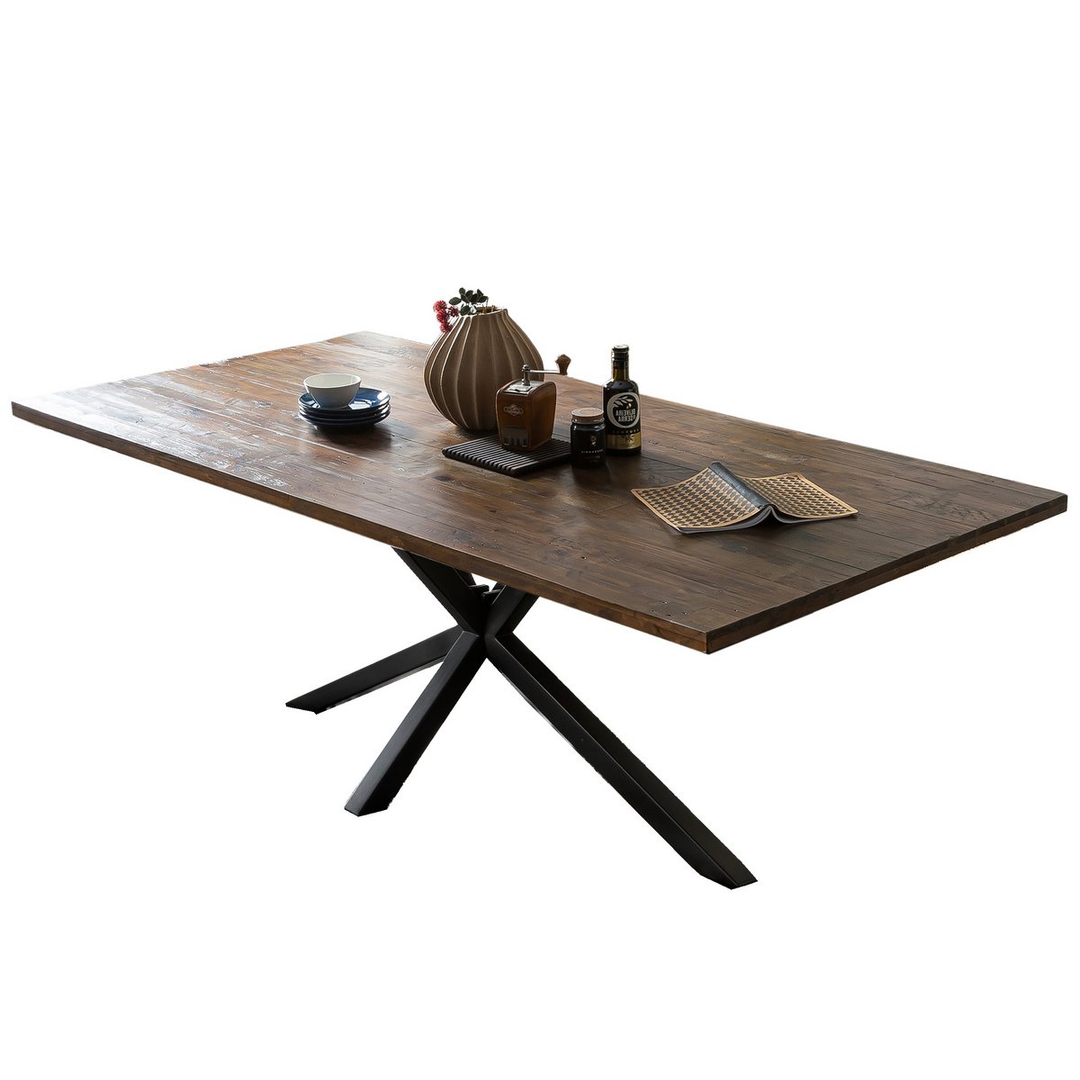 Tischgestell Antikschwarz