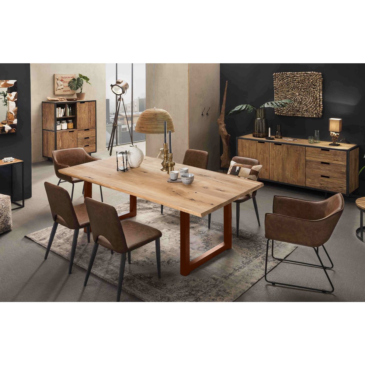 Tischgestell antikbraun