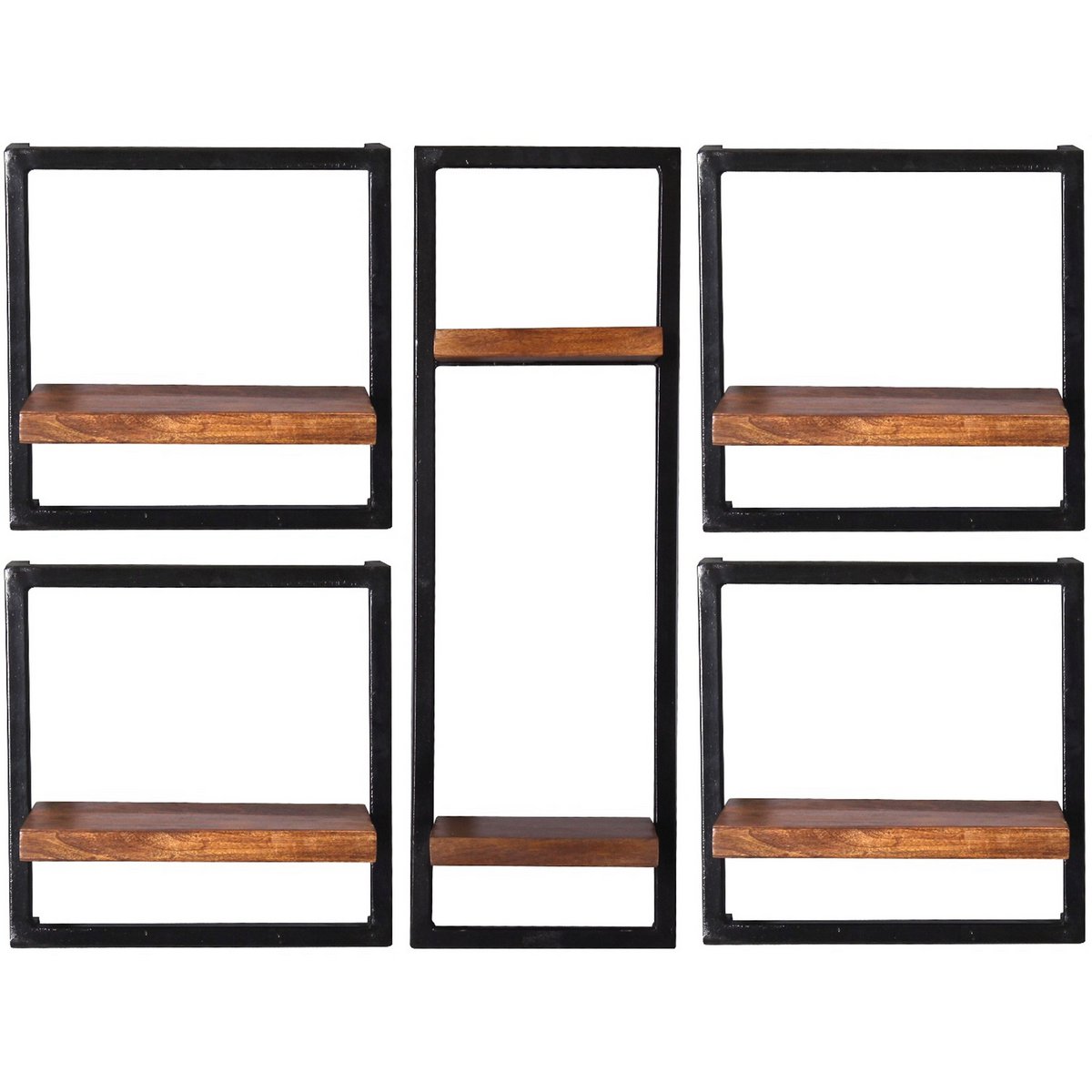 Wandregal-Set, 5-teilig