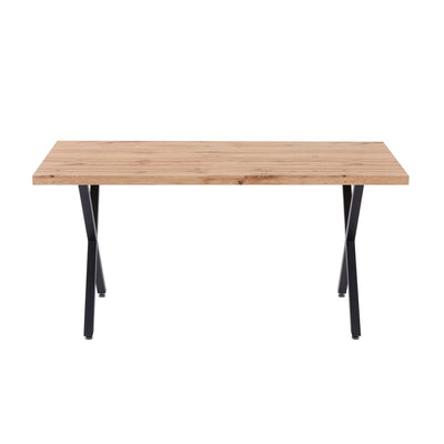 Tisch 160x90 cm mit X-Gestell