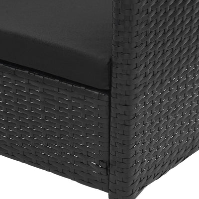 3-tlg. Sitzgruppe inkl. 2 Sitzkissen