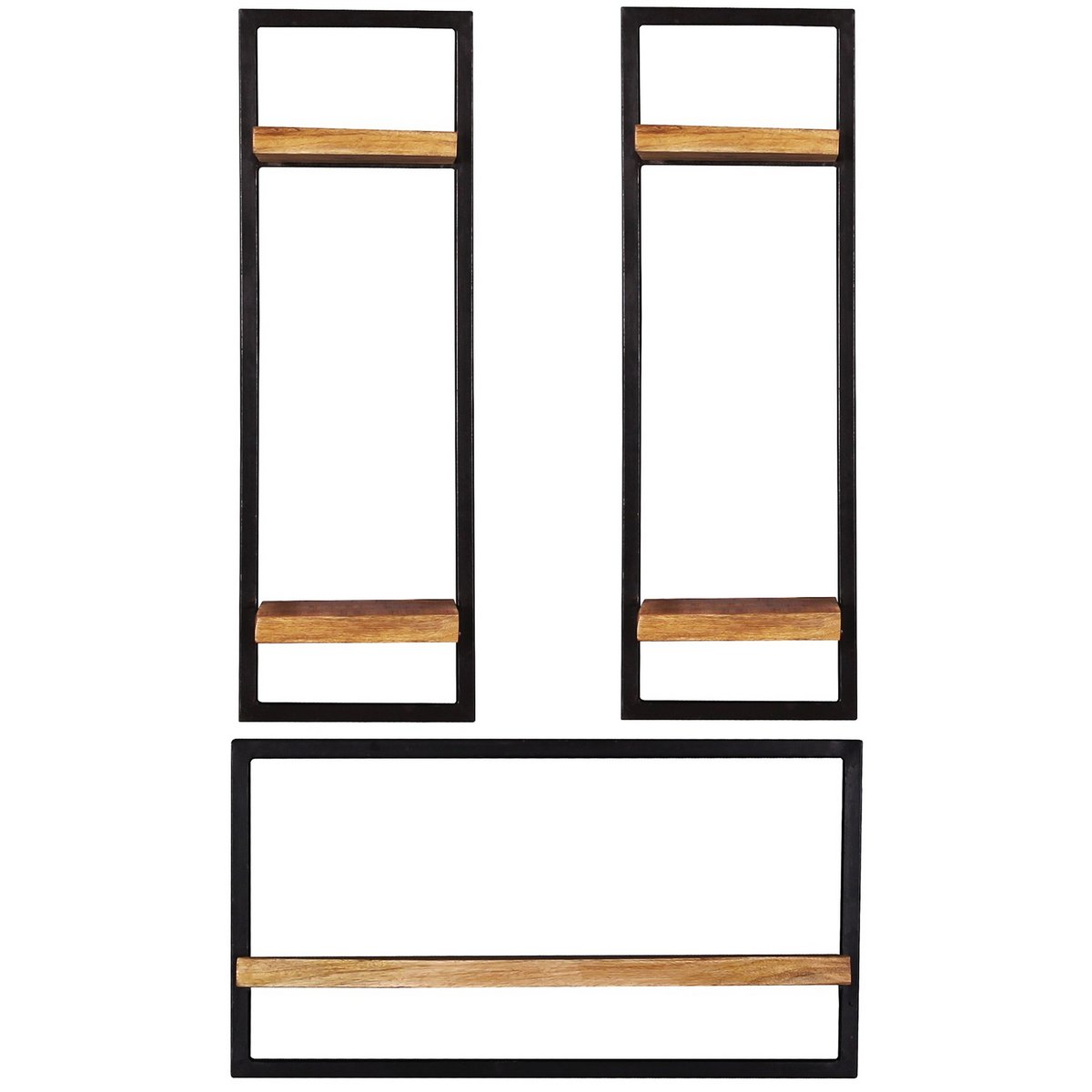 Wandregal-Set, 3-teilig