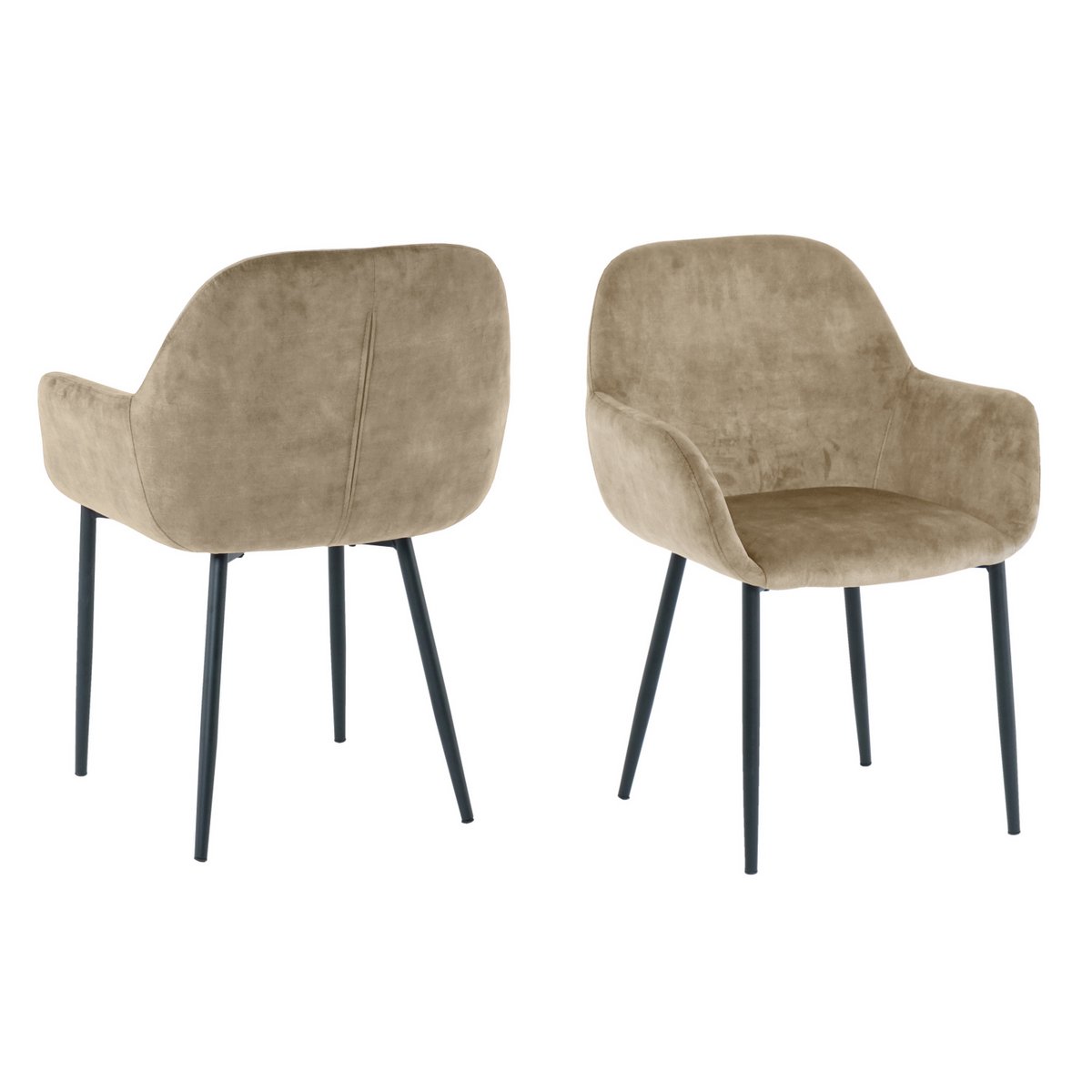 Armlehnstuhl, 2er-Set