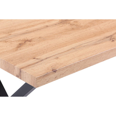 Tisch 160x90 cm mit X-Gestell